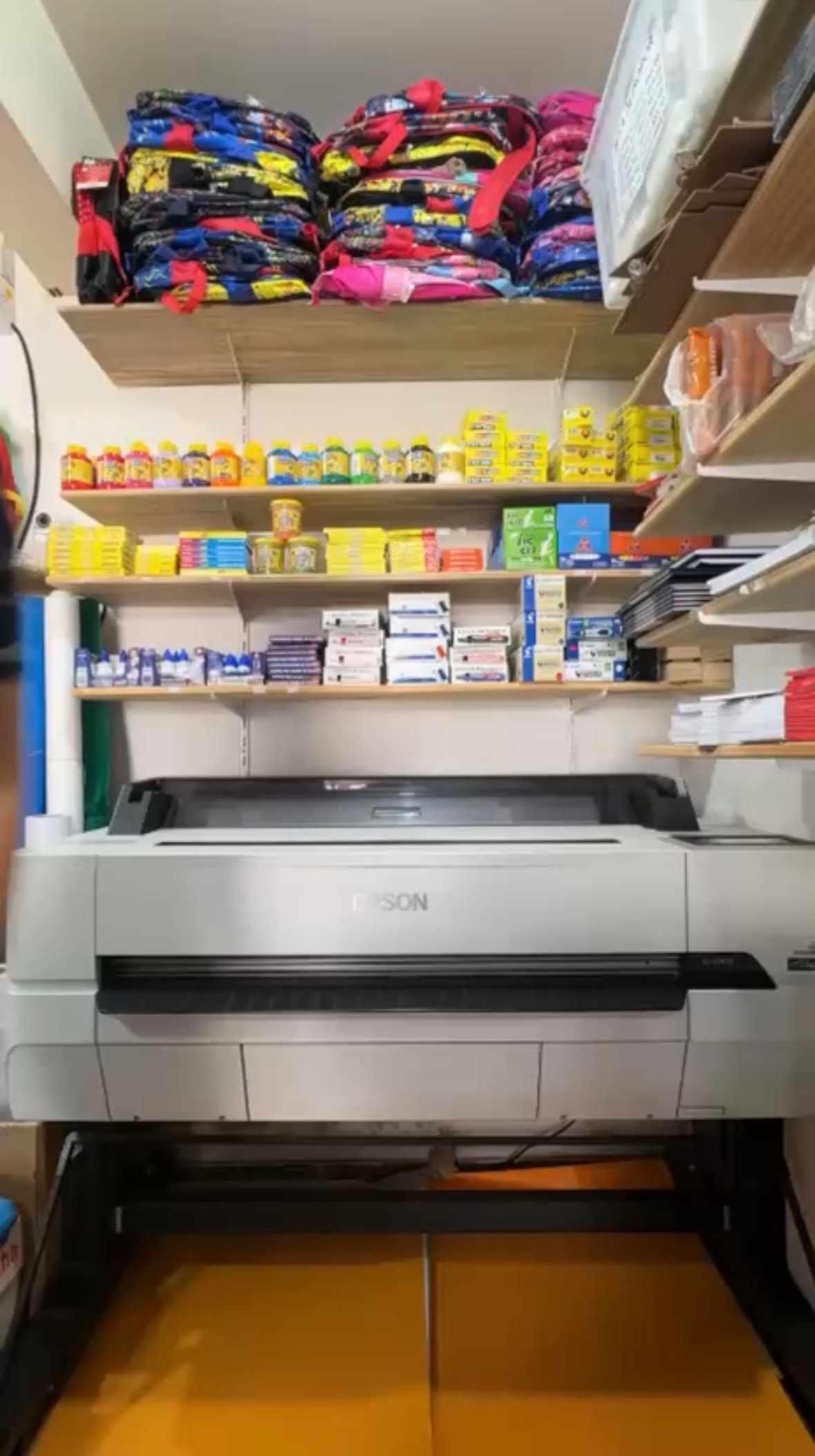 Estrutura de impressão e plotagem da Papelita